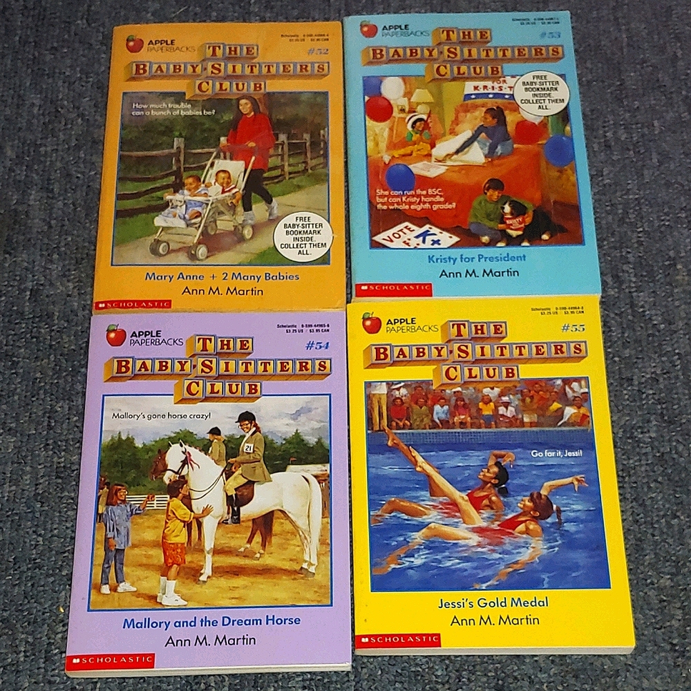 Babysitters Club Books #s 52 53 54 55